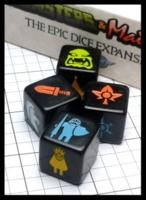 Dice : Dice - Game Dice - Monsters and Maidens Expansion by Clever Mojo Games 2014 - GenCom Swag Bag Aug 2016